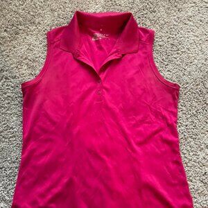 Nike Women's Sleeveless Golf/Tennis Polo - Raspberry Color - size M